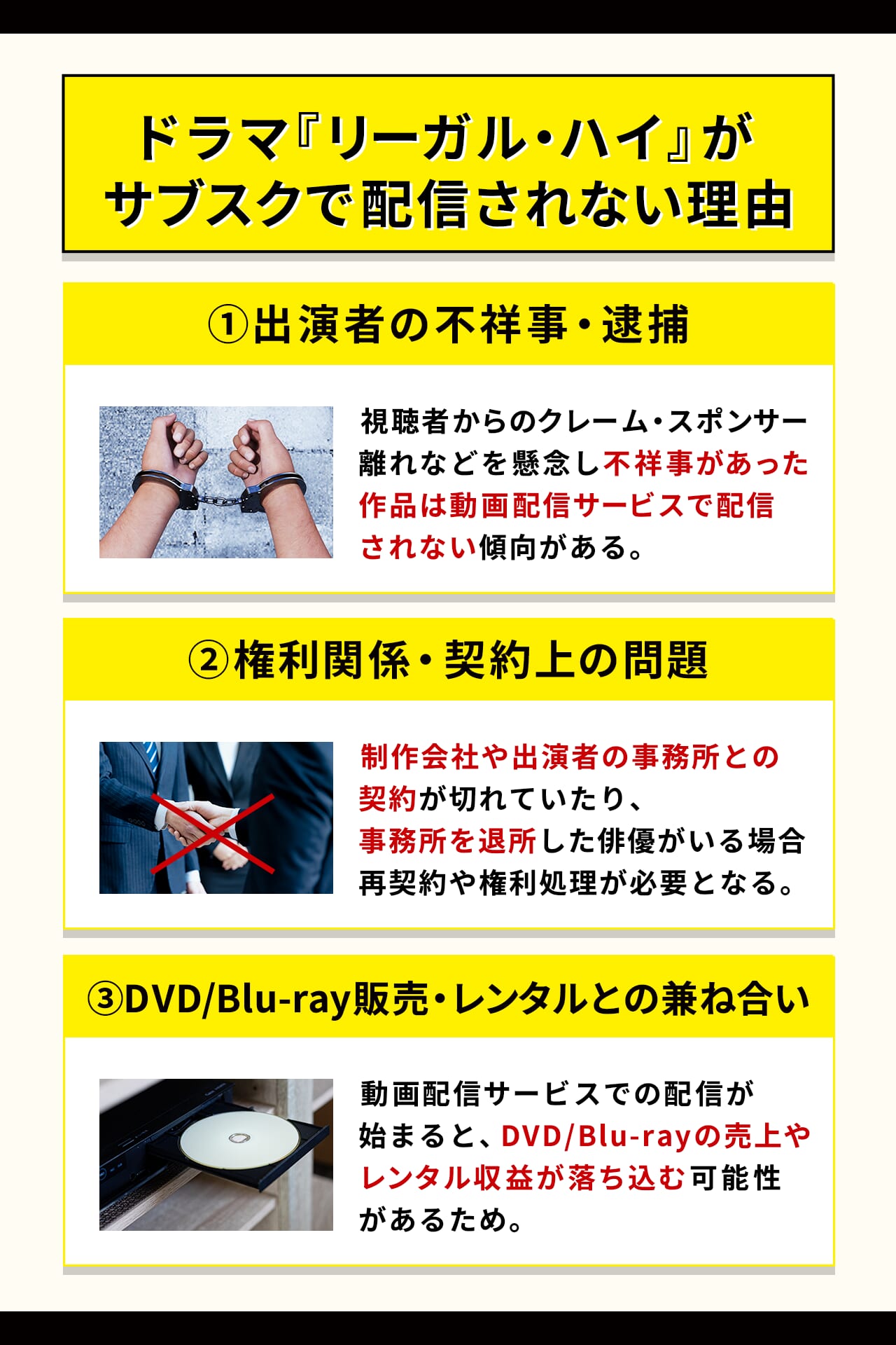 ドラマ『リーガル・ハイ』がサブスクで配信されない理由